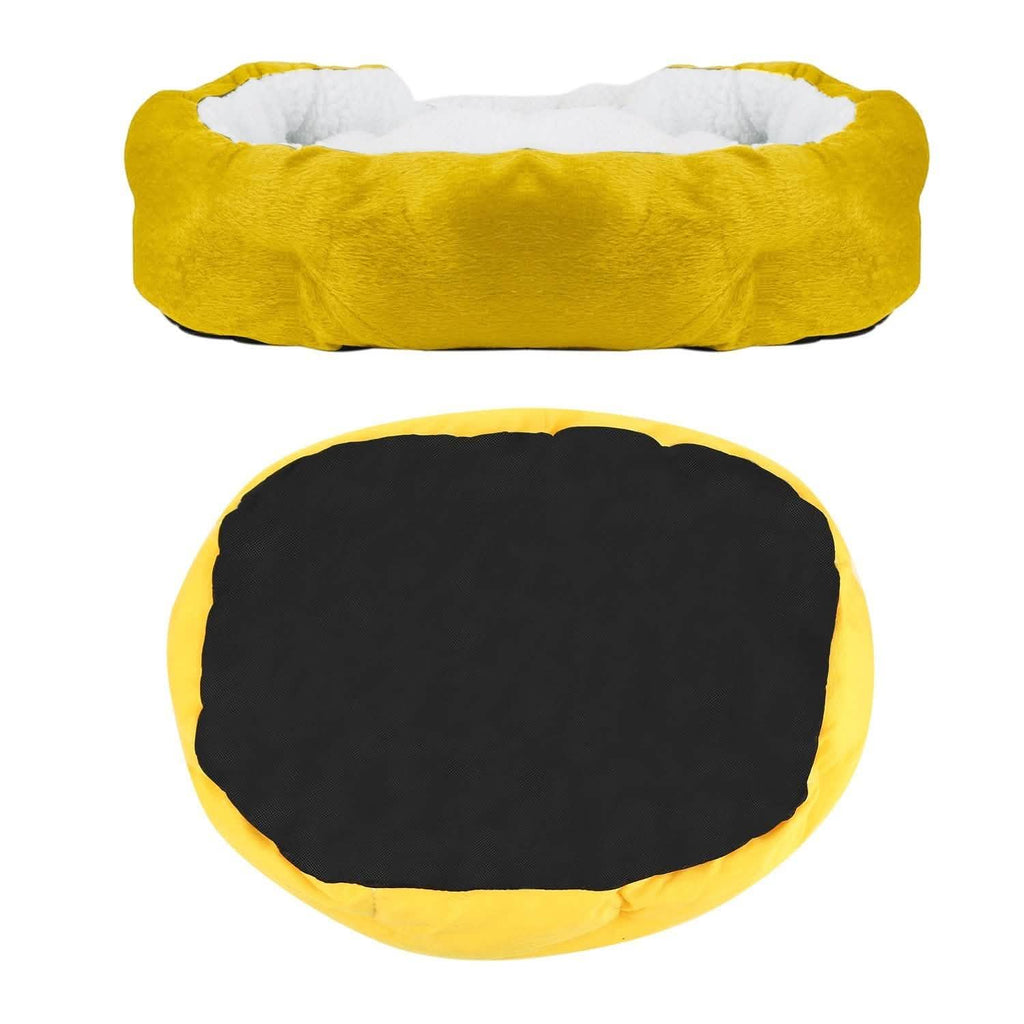 Lit douillet pour chiot et chat en polaire douce et chaude