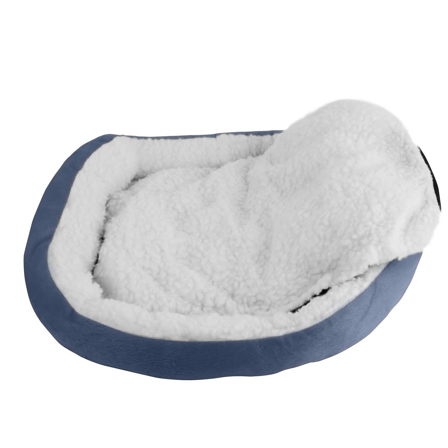 Lit douillet pour chiot et chat en polaire douce et chaude