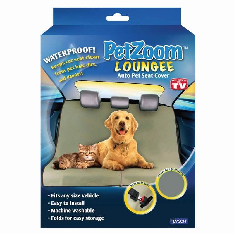 Housse de siège auto Pet Zoom Loungee pour animaux de compagnie