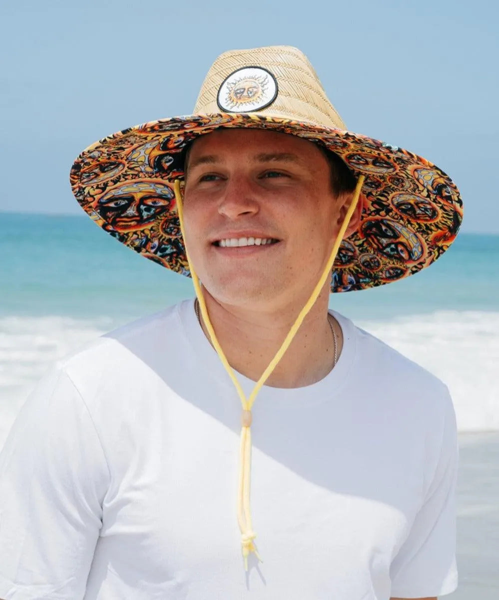 Peter Grimm Sublime Paddle Out Lifeguard - Chapeau de maître-nageur en paille de seigle