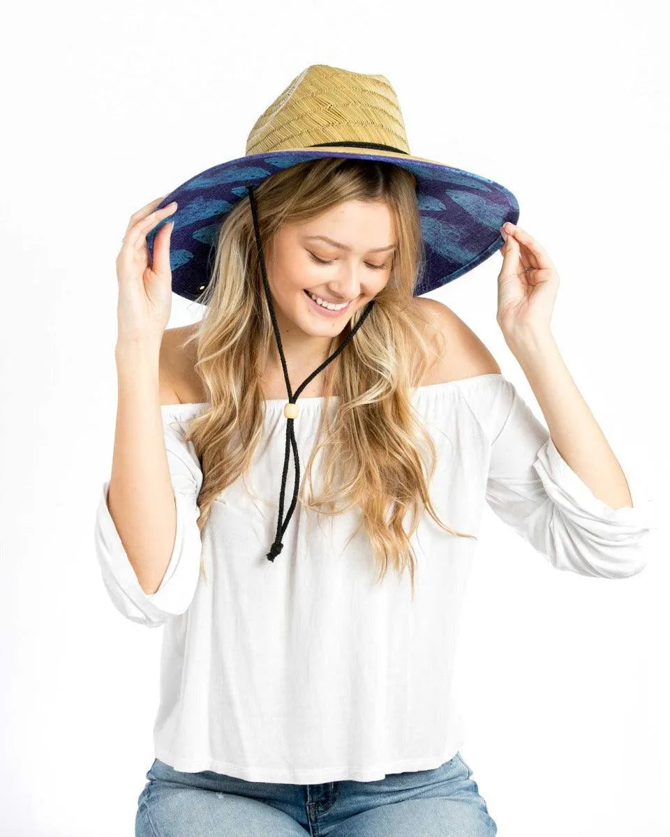 Peter Grimm Sea School - Chapeau de sauveteur en paille de seigle