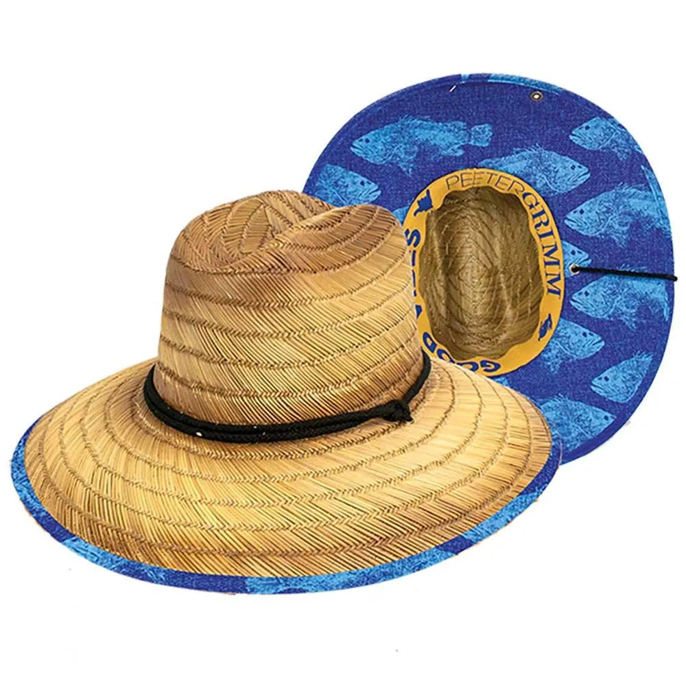 Peter Grimm Sea School - Chapeau de sauveteur en paille de seigle