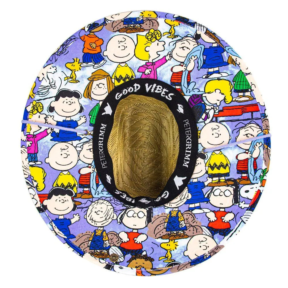 Chapeau de sauvetage en paille de seigle Peter Grimm Personnages Peanuts