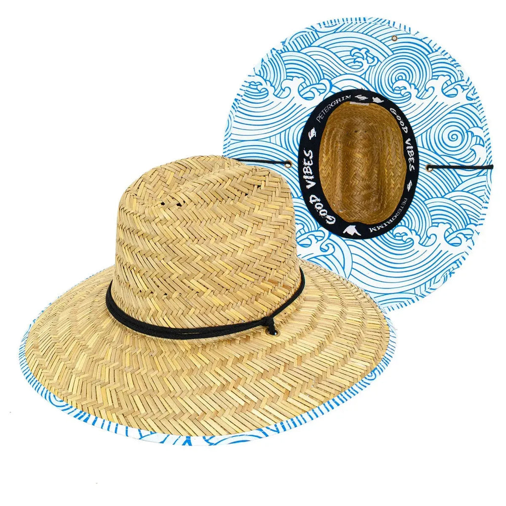 Chapeau de sauvetage en paille Peter Grimm Wave - Rush