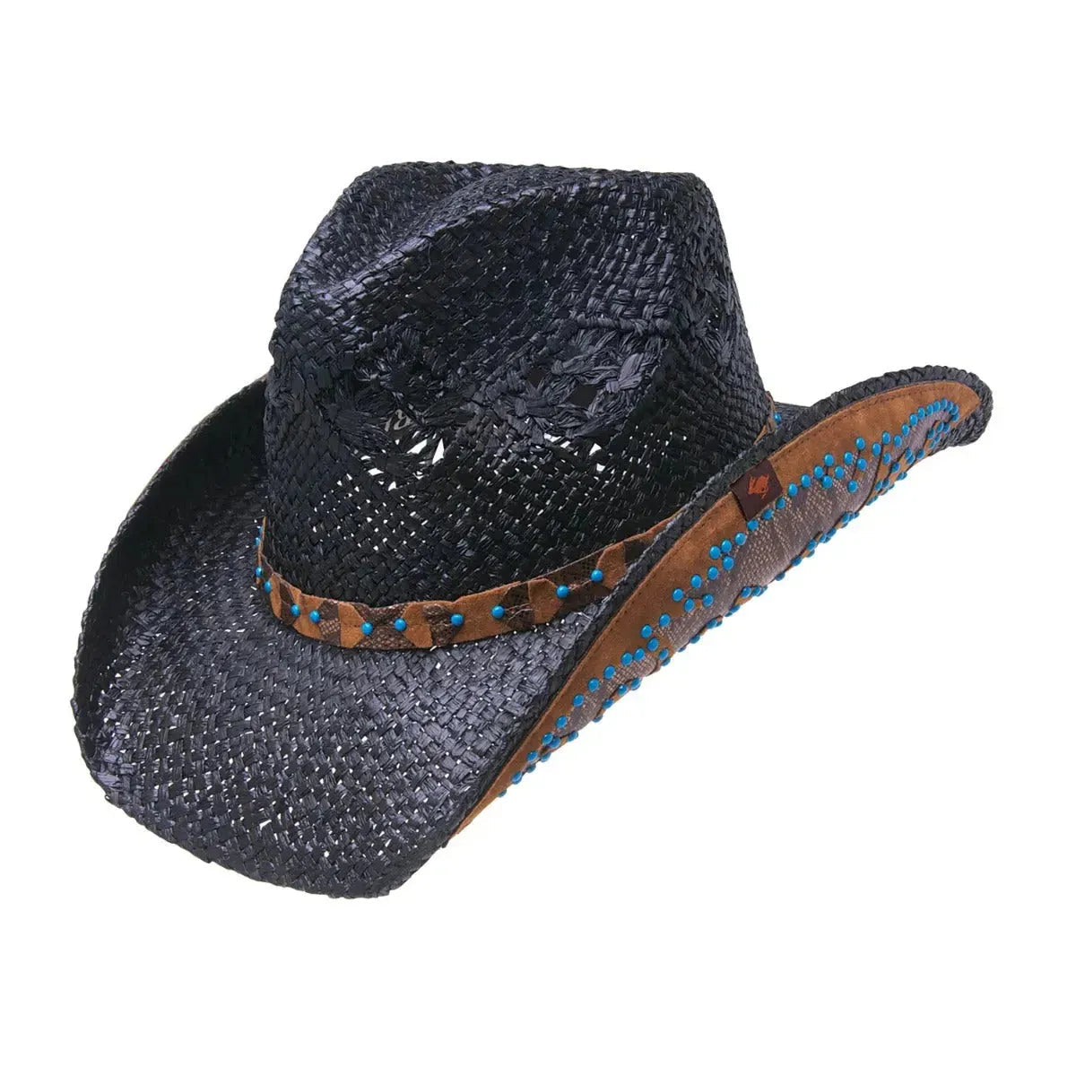 Chapeau de cowboy Peter Grimm Clay en paille