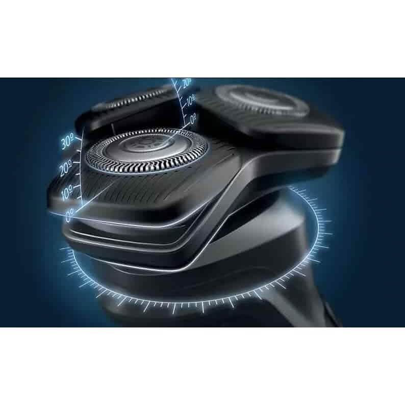 Rasoir Philips Wet & Dry 5000 avec technologie SkinIQ + têtes de rasage, base de chargement et de nettoyage (reconditionné)