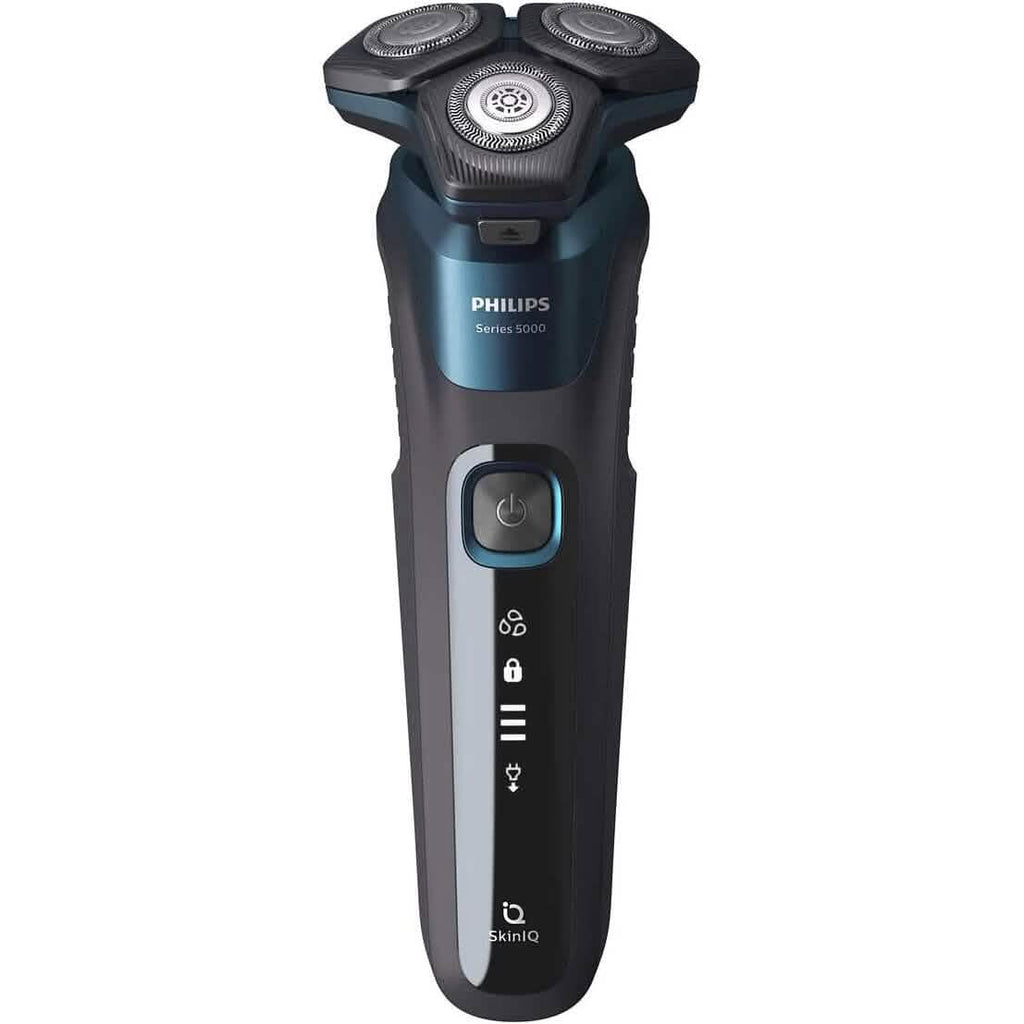 Rasoir Philips Wet & Dry 5000 avec technologie SkinIQ + têtes de rasage, base de chargement et de nettoyage (reconditionné)