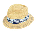 Peter Grimm Pill Box - Chapeau Fedora en paille