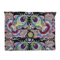 Pochette brodée de fleurs
