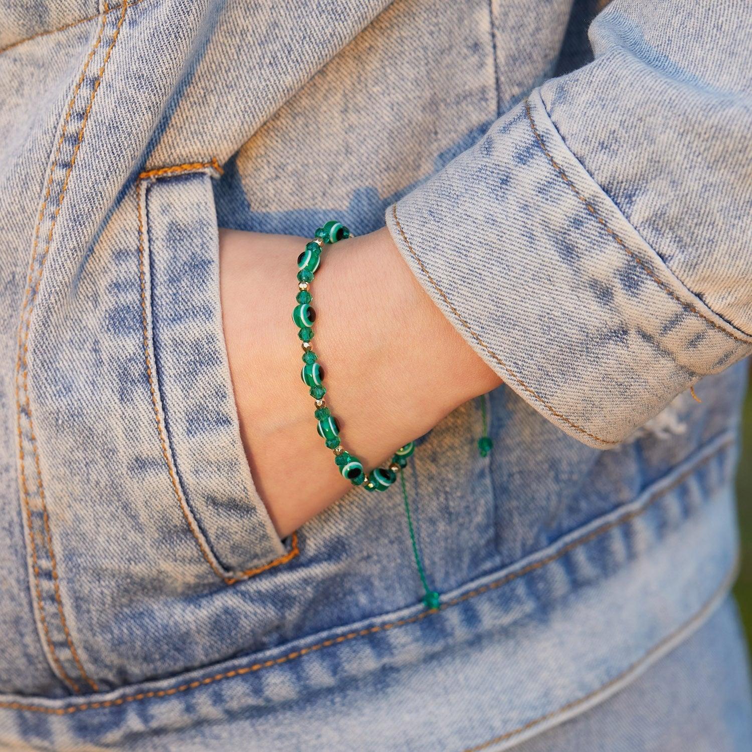 Ensembles de bracelets promesse Pinky bleus, chaînes de perles en cristal colorées, bracelets de couple porte-bonheur, bracelets colorés à œil, bracelets en corde tressée faits à la main pour femmes, bijoux d'amitié