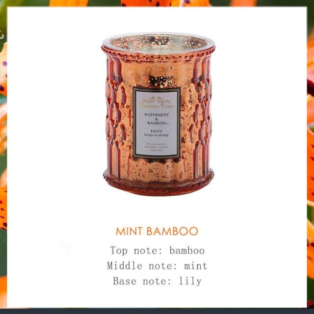 Bougie parfumée aux huiles essentielles, cire de coco naturelle, sans fumée, 100% coco, coulée à la main, très parfumée, apaise les nerfs, tasse en verre, bougie aromatique, cadeau d'anniversaire