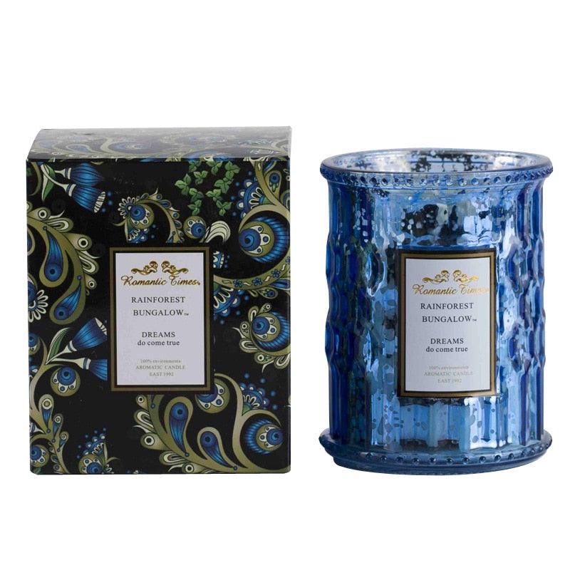 Bougie parfumée aux huiles essentielles, cire de coco naturelle, sans fumée, 100% coco, coulée à la main, très parfumée, apaise les nerfs, tasse en verre, bougie aromatique, cadeau d'anniversaire