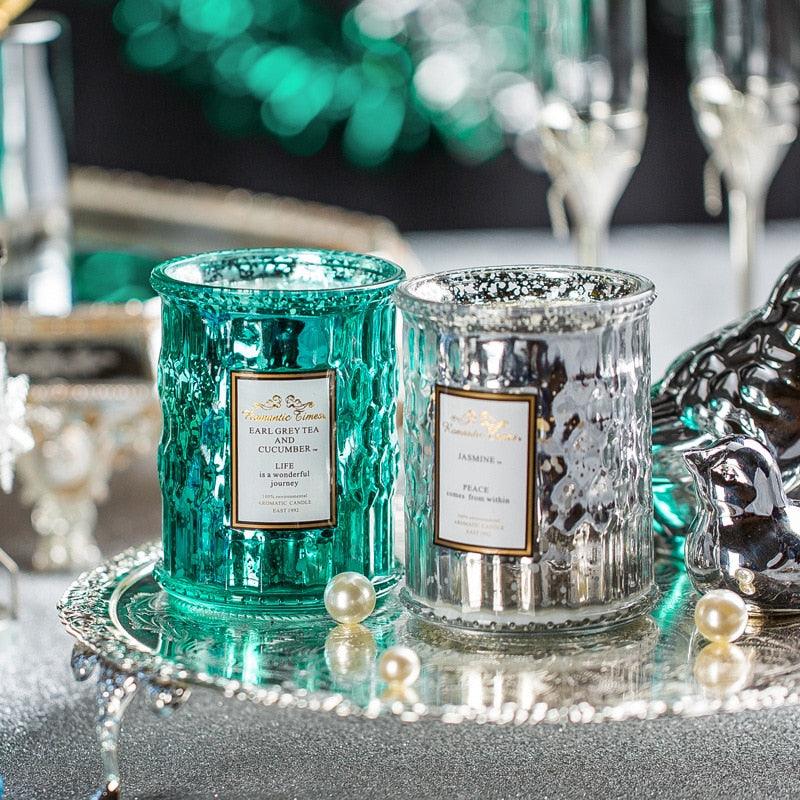 Bougie parfumée aux huiles essentielles, cire de coco naturelle, sans fumée, 100% coco, coulée à la main, très parfumée, apaise les nerfs, tasse en verre, bougie aromatique, cadeau d'anniversaire
