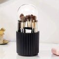 Boîte de rangement en plastique pour pinceaux de maquillage