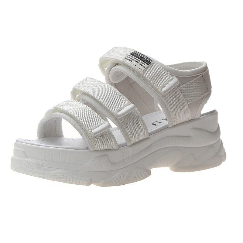 Sandales Compensées Femme Été Mode Femme Sandales Épaisses de Plage Confortables Universelles Confortables Séchage Rapide Sport Décontracté Été Antidérapantes de Plage Sandales Compensées