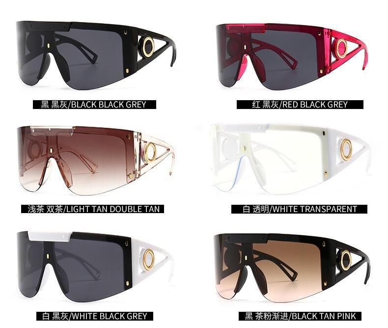Lunettes de soleil polarisées pour port sur lunettes de vue, avec protection UV 100 %, design classique, grande taille, pour hommes et femmes, avec protection contre le vent et le sable, lunettes connectées pour hommes et femmes
