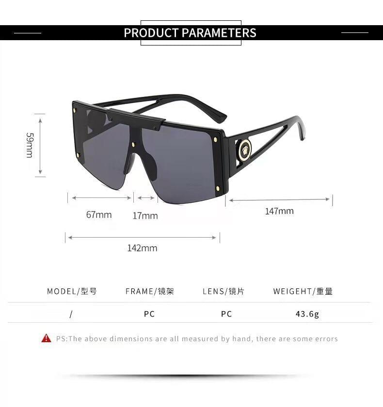 Lunettes de soleil polarisées pour port sur lunettes de vue, avec protection UV 100 %, design classique, grande taille, pour hommes et femmes, avec protection contre le vent et le sable, lunettes connectées pour hommes et femmes