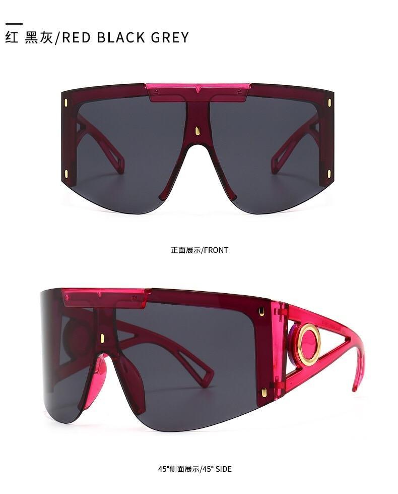 Lunettes de soleil polarisées pour port sur lunettes de vue, avec protection UV 100 %, design classique, grande taille, pour hommes et femmes, avec protection contre le vent et le sable, lunettes connectées pour hommes et femmes