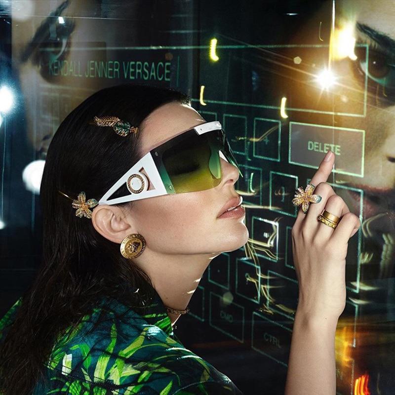 Lunettes de soleil polarisées pour port sur lunettes de vue, avec protection UV 100 %, design classique, grande taille, pour hommes et femmes, avec protection contre le vent et le sable, lunettes connectées pour hommes et femmes