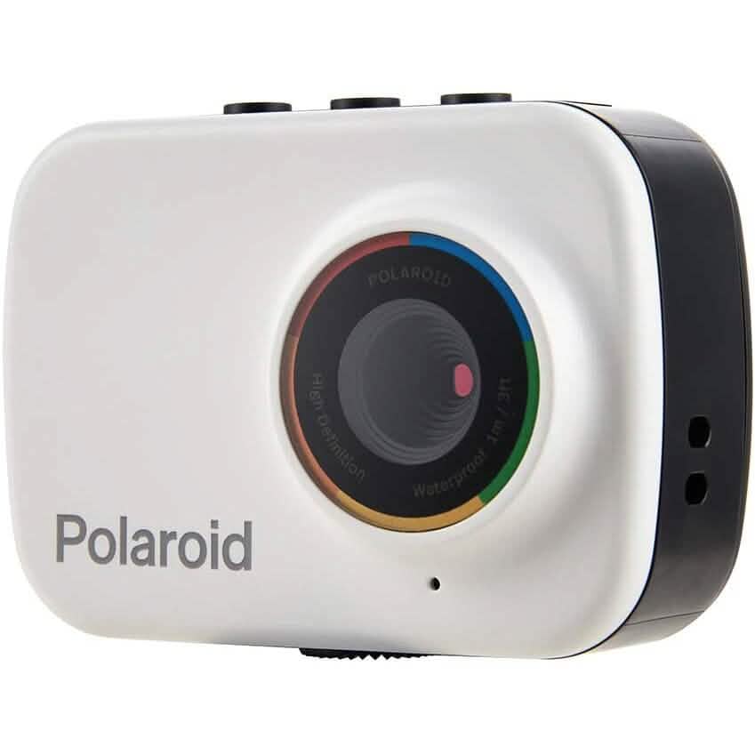 Polaroid Sport Action Camera 720p 12,1 Mpx, Caméscope étanche avec batterie rechargeable intégrée et accessoires de montage, (Reconditionné)