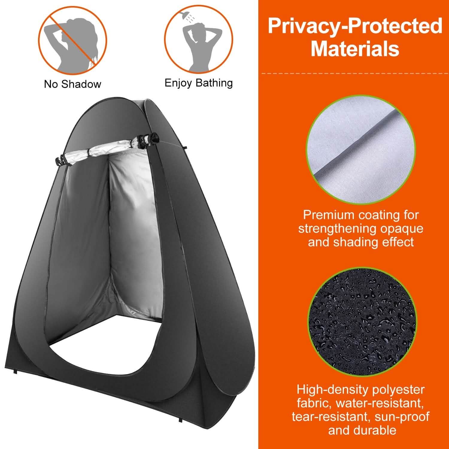 Tente pliante d'intimité Pop Up avec sac de transport