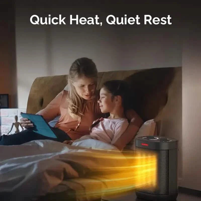 Radiateur soufflant céramique PTC portable 1500W/900W