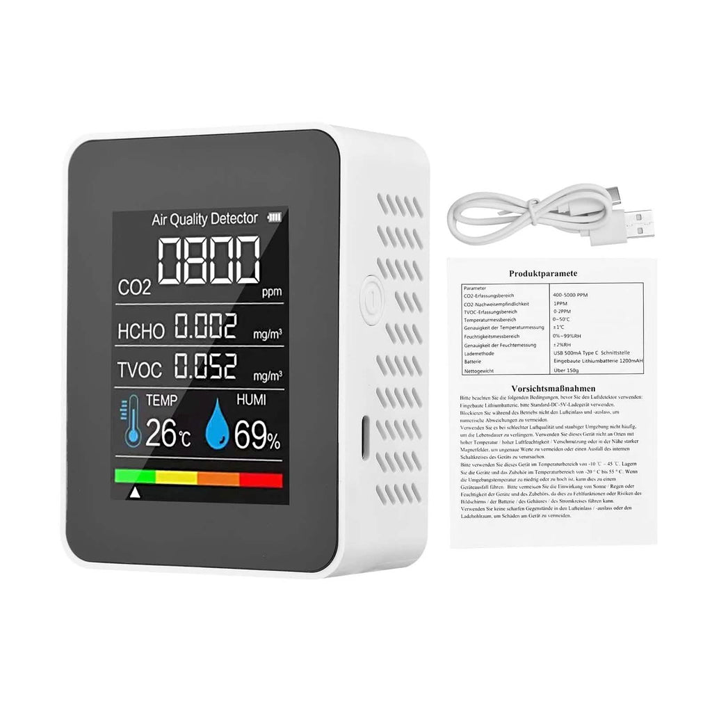 Moniteur de Qualité de l'Air Portable