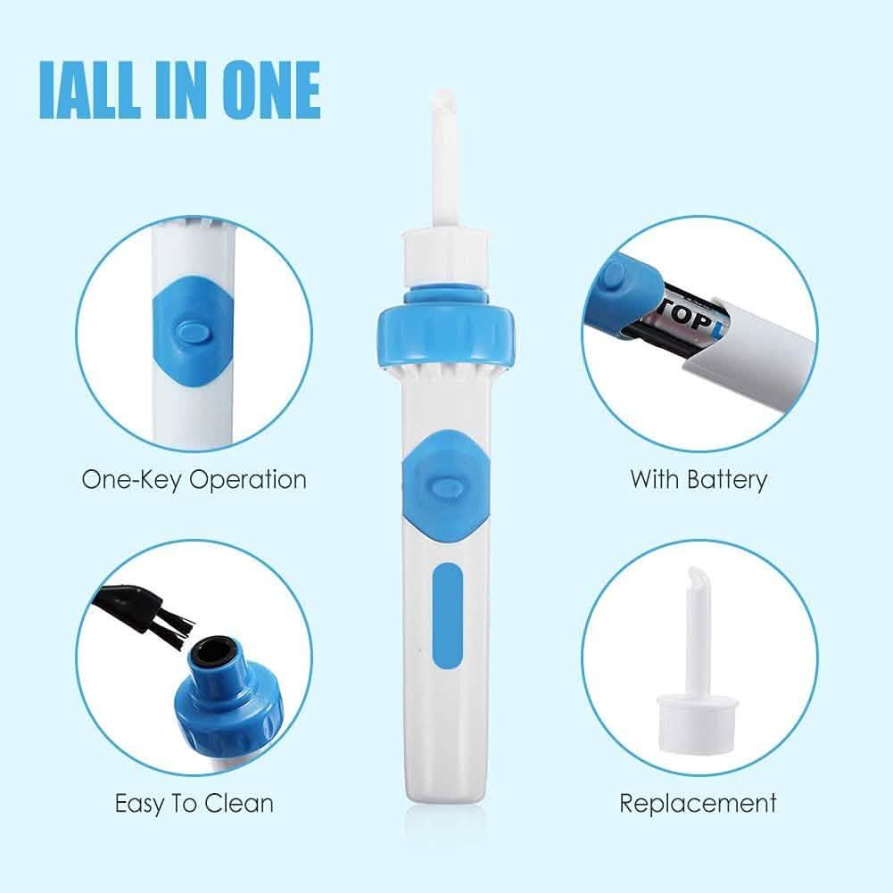Nettoyeur d'oreilles électrique automatique portable