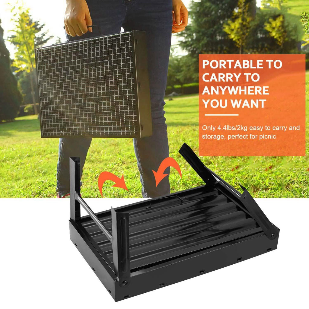 Barbecue Portable Pliable à Charbon