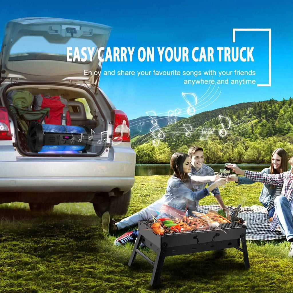 Barbecue Portable Pliable à Charbon