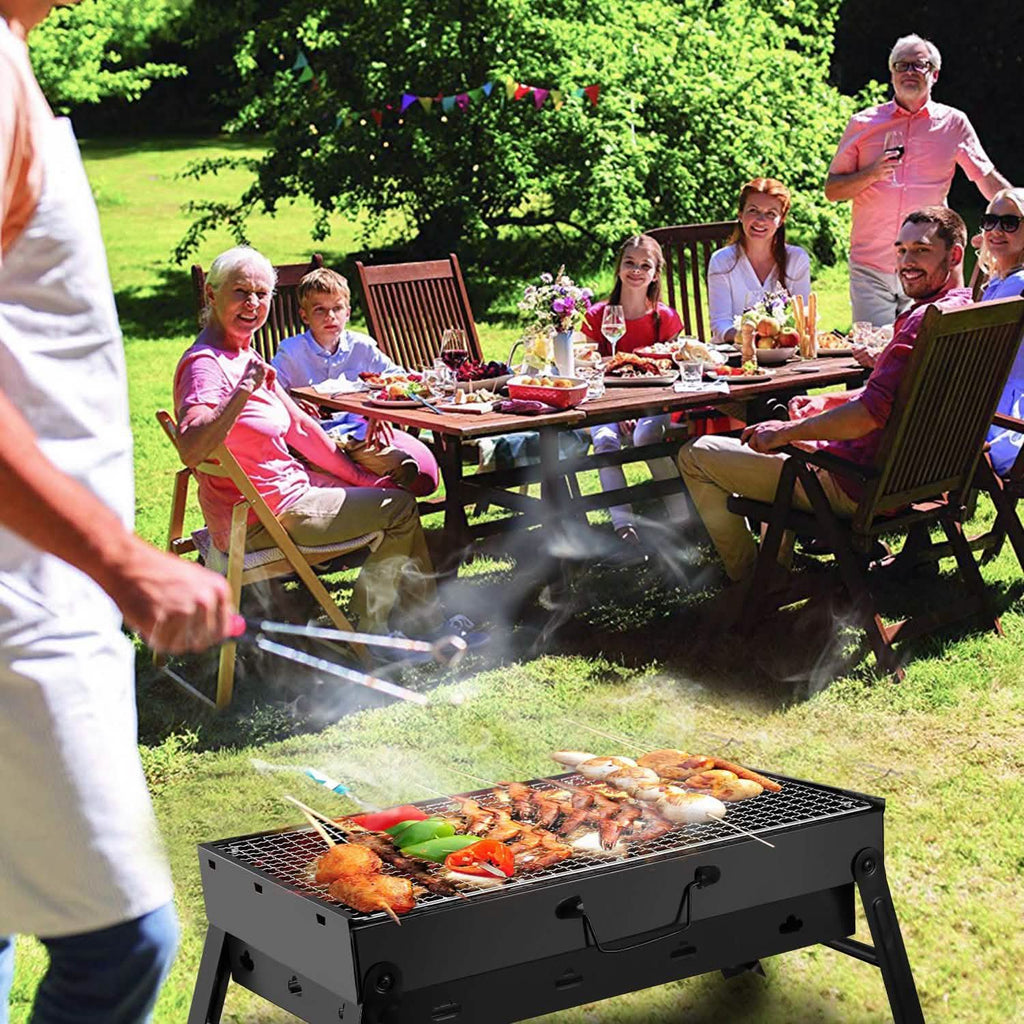 Barbecue Portable Pliable à Charbon
