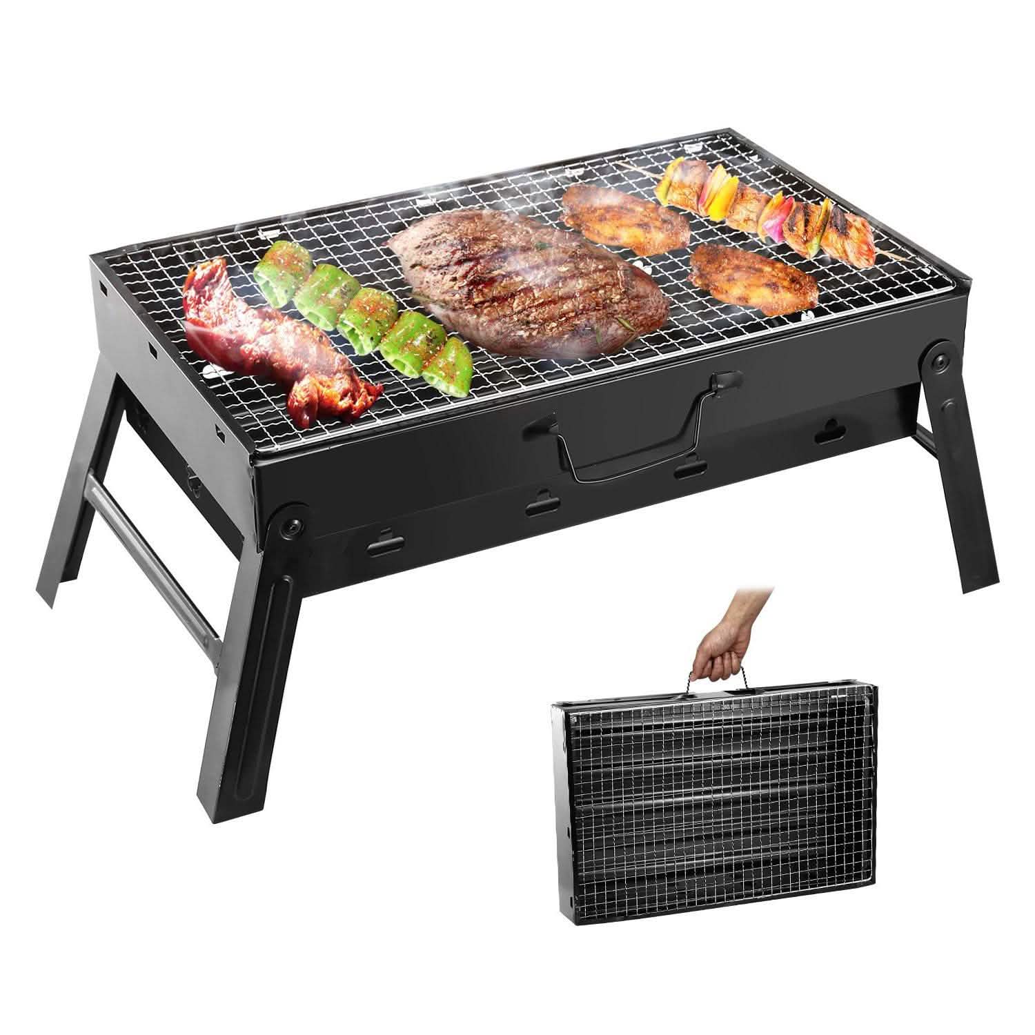 Barbecue Portable Pliable à Charbon