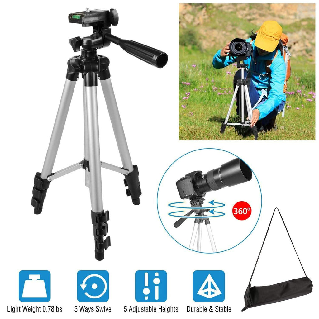 Trépied portable pour appareil photo 45" ajustable