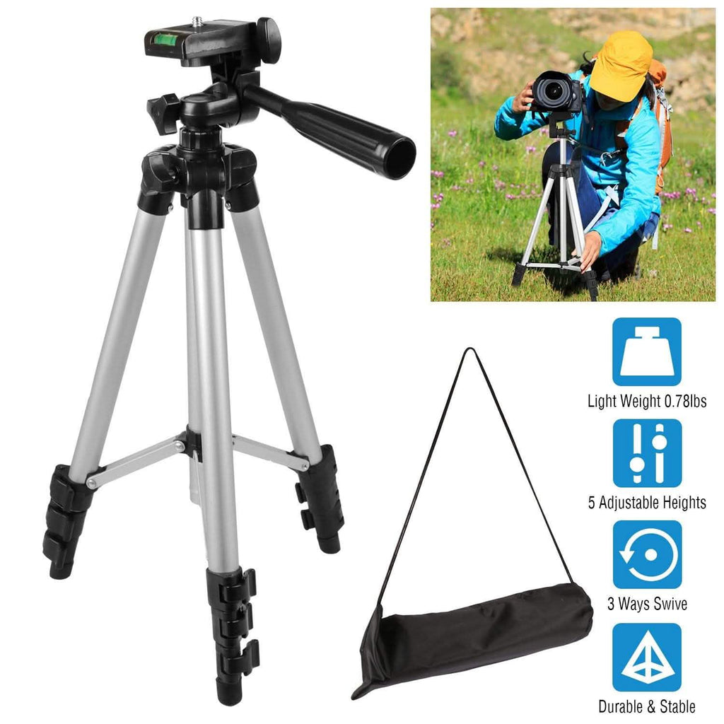 Trépied portable pour appareil photo 45" ajustable