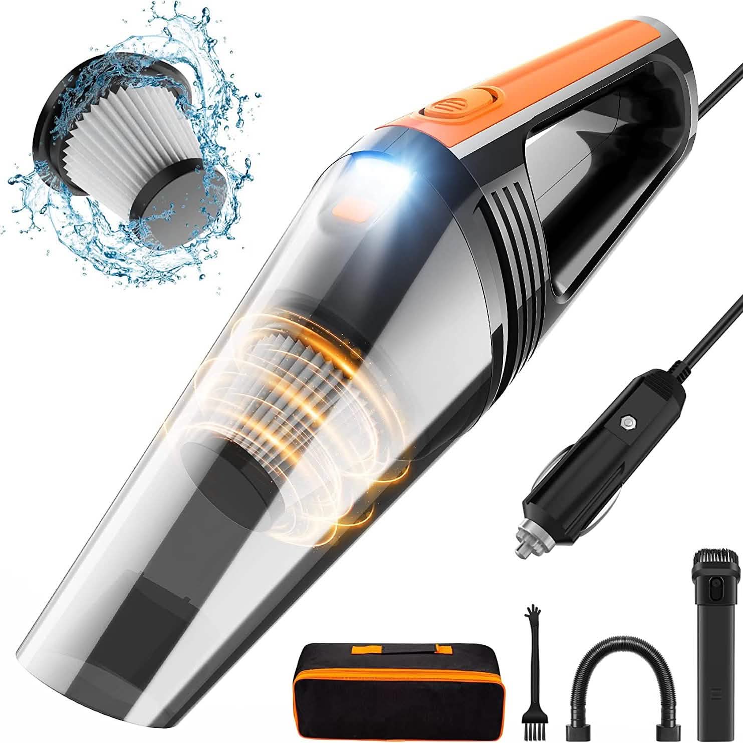 Aspirateur de voiture portable