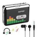 Lecteur de musique audio à cassette portable Enregistreur de cassettes avec convertisseur de cassette vers MP3