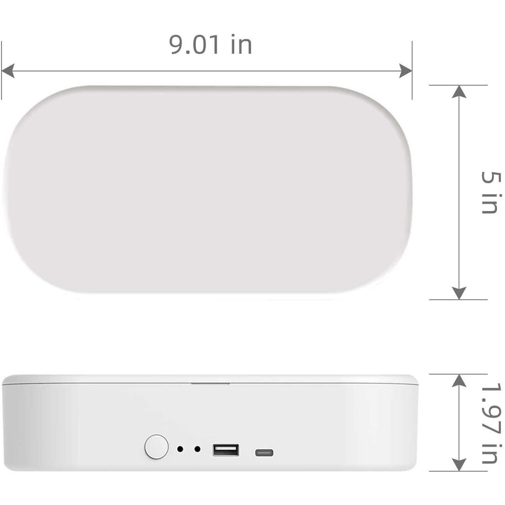 Boîtier de Nettoyage Portable pour Téléphone Portable avec Recharge Type-C OD-KFXX001