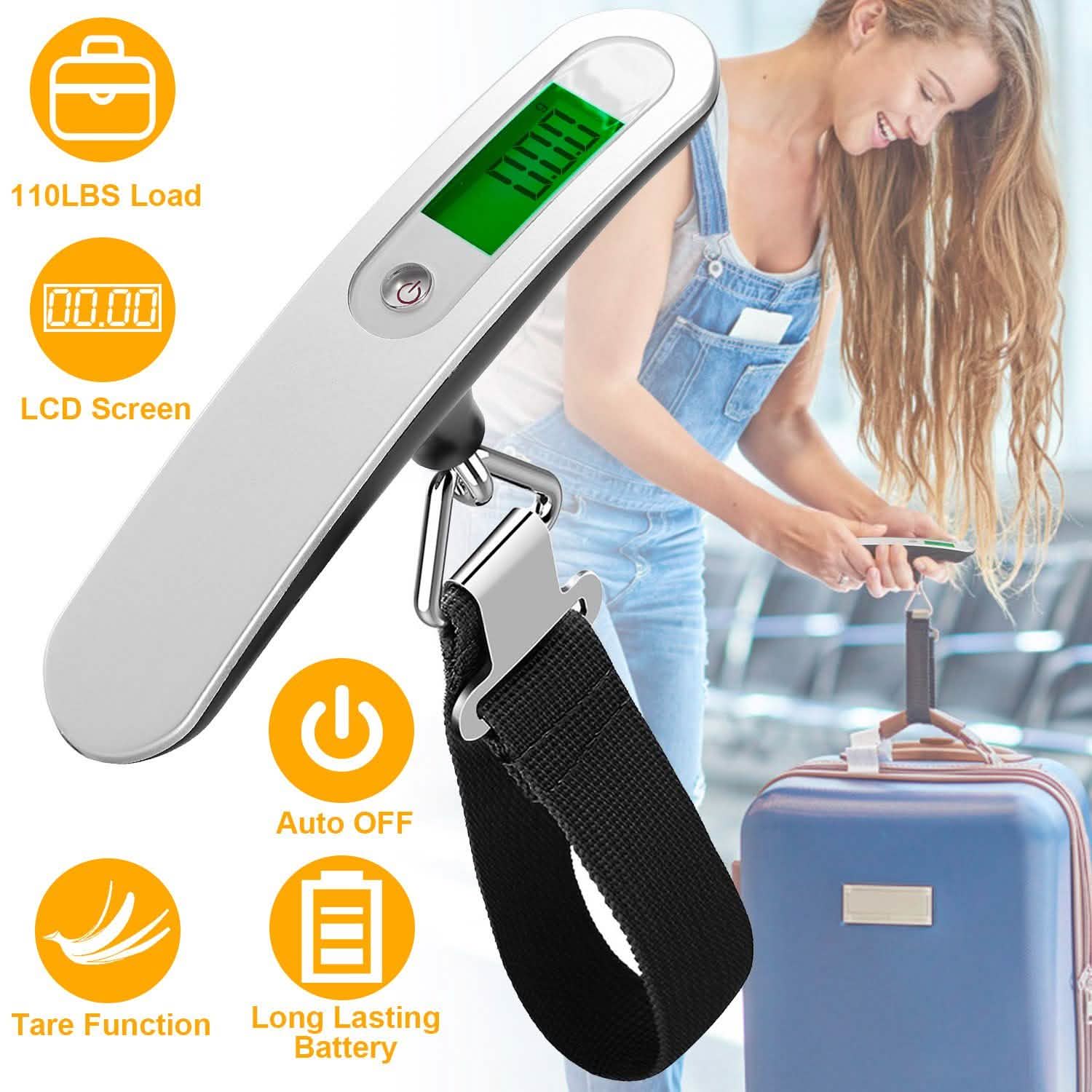 Pèse-bagage numérique portable