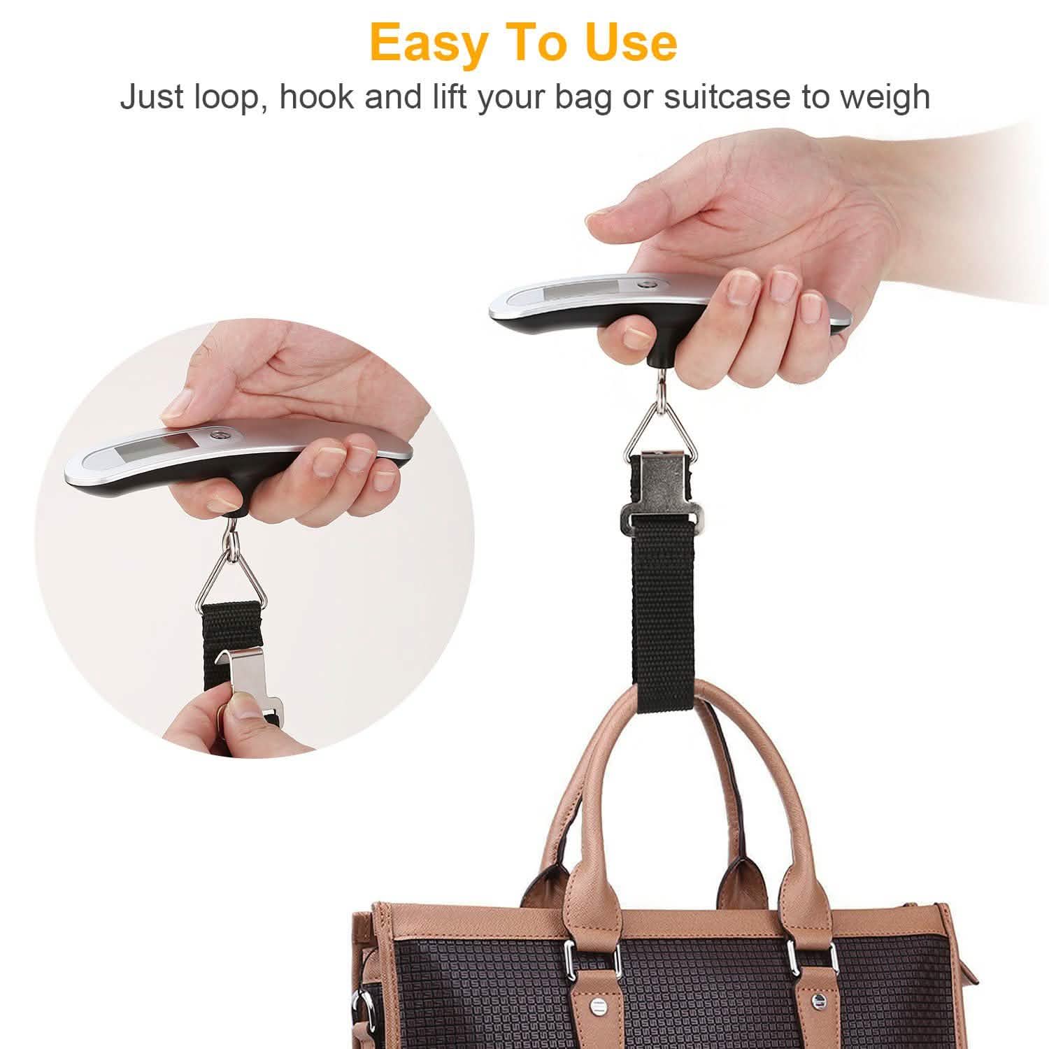 Pèse-bagage numérique portable