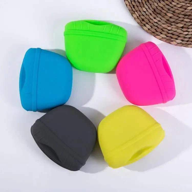 Pochette portable pour friandises de dressage pour chiens, avec clip solide, pochette de rangement pour nourriture d'extérieur, sacs banane pour animaux de compagnie