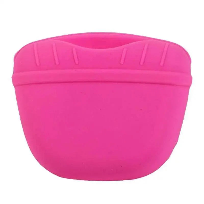 Pochette portable pour friandises de dressage pour chiens, avec clip solide, pochette de rangement pour nourriture d'extérieur, sacs banane pour animaux de compagnie