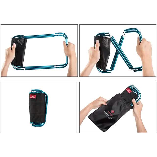 Banc de camping pliable portable