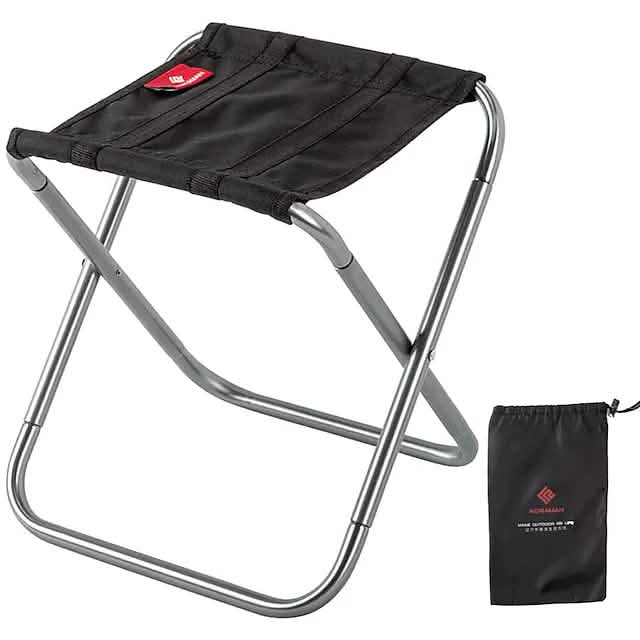 Banc de camping pliable portable