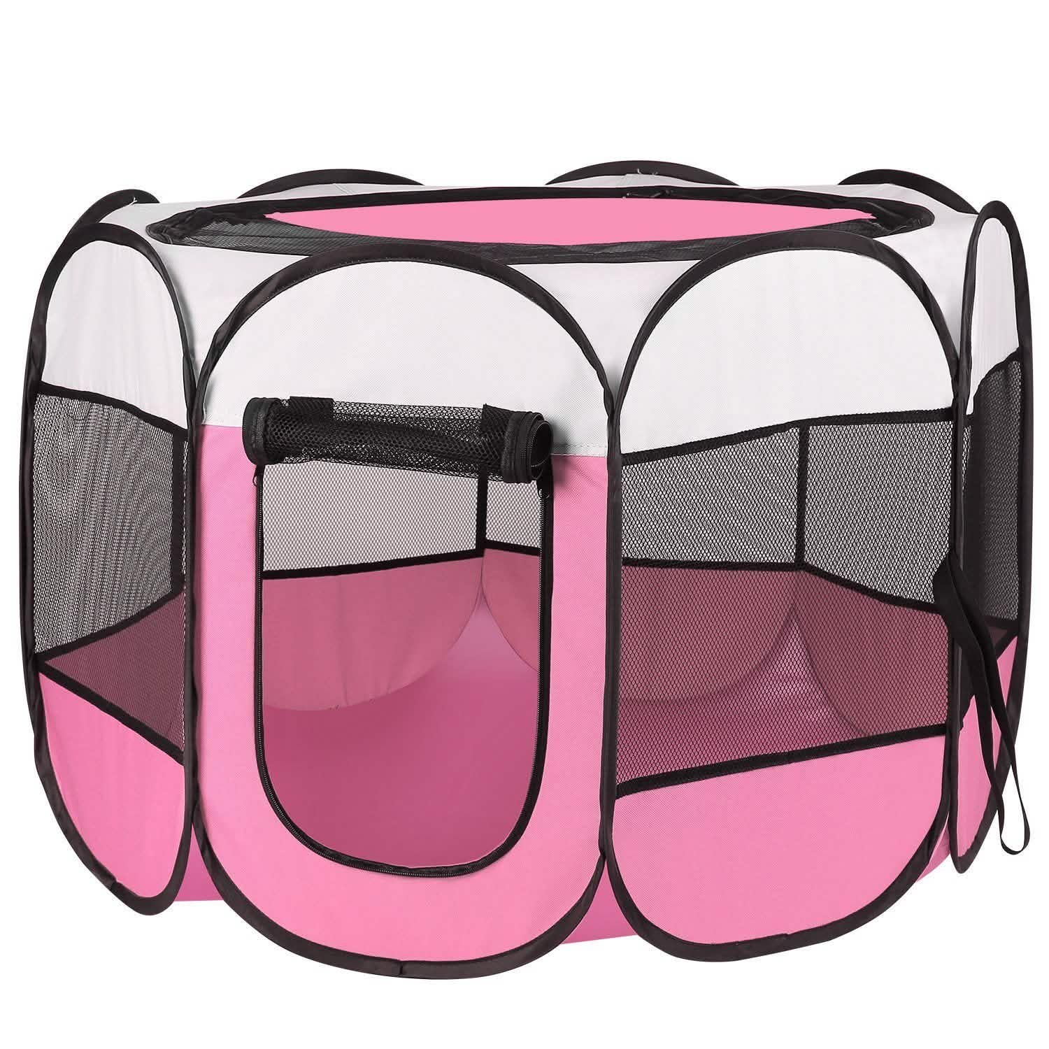 Parc pour animaux de compagnie pliable et portable pour chiens, chats et autres animaux