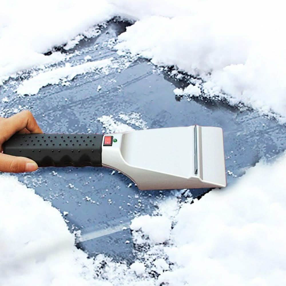 Gratte-givre chauffant portable