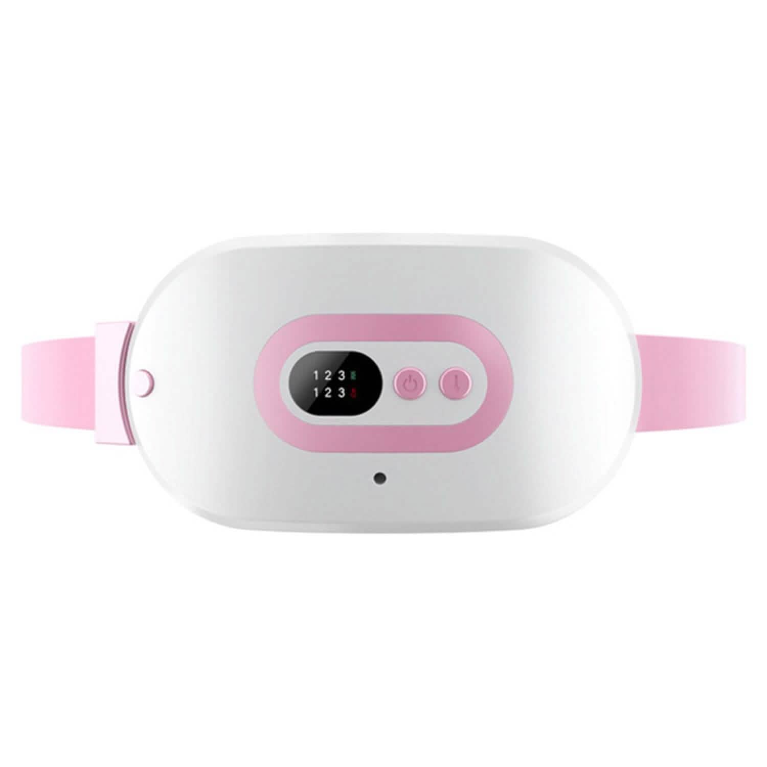 Plaque chauffante portable pour crampes, chauffe rapidement avec 3 niveaux de chaleur et 3 modes de massage