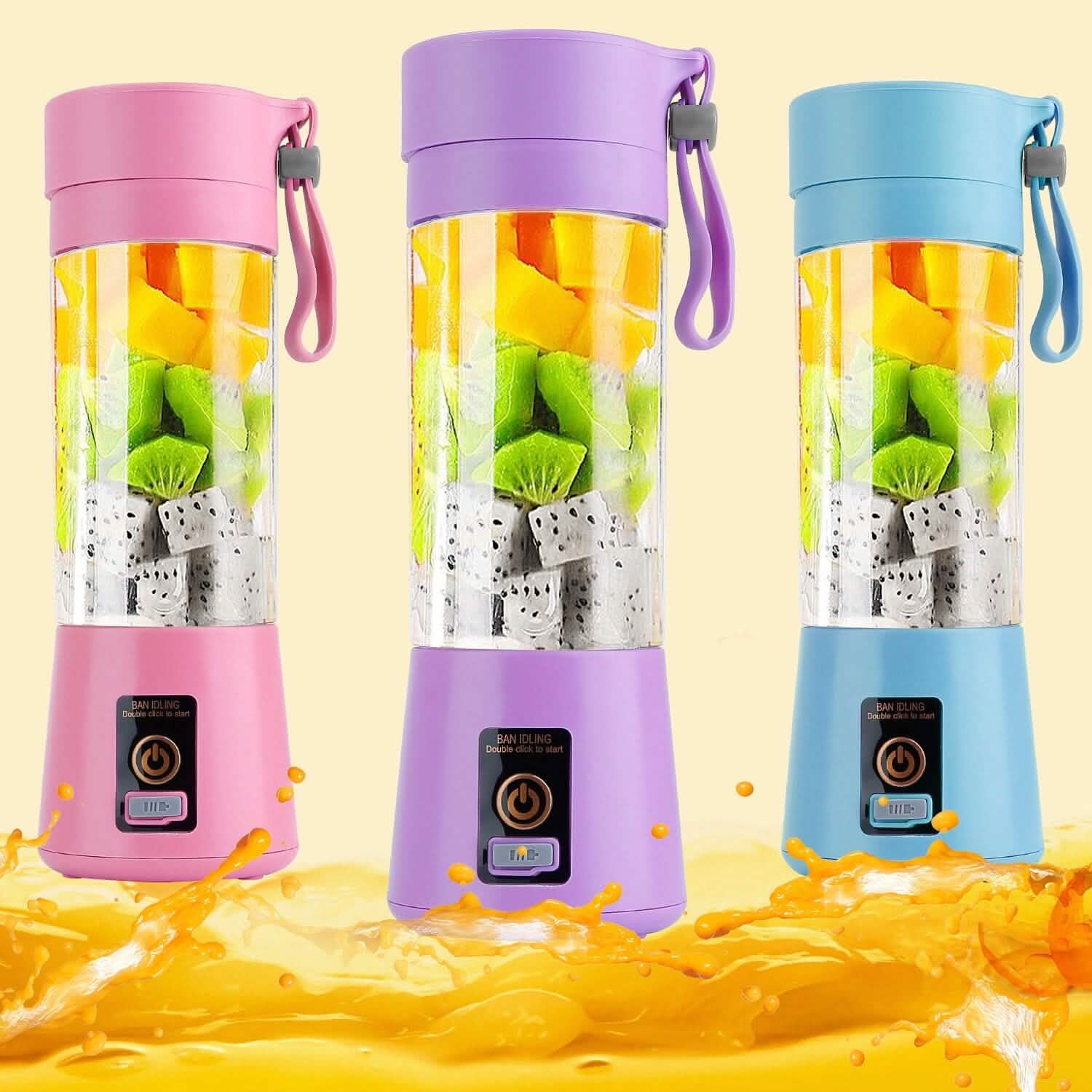 Mixeur-presse-agrumes portable rechargeable par USB