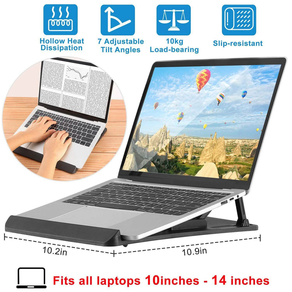 Support d'ordinateur portable portable 7 hauteurs réglables