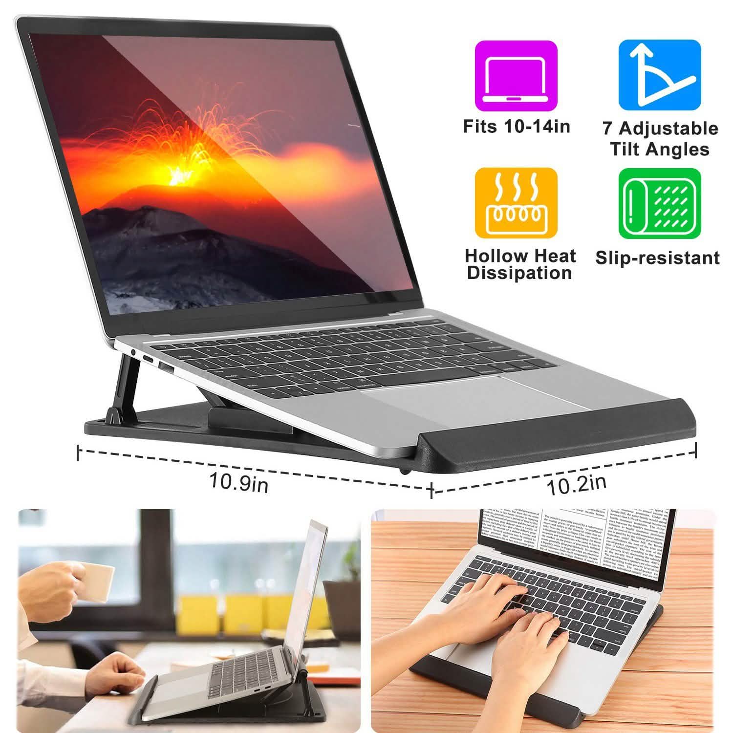 Support d'ordinateur portable portable 7 hauteurs réglables