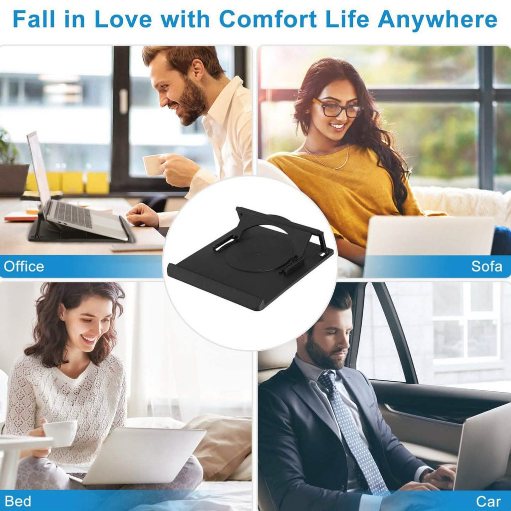 Support d'ordinateur portable portable 7 hauteurs réglables